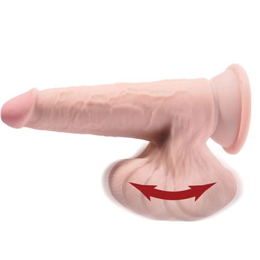 Dildo Realistico King Cock Plus Triple Density con Ventosa
